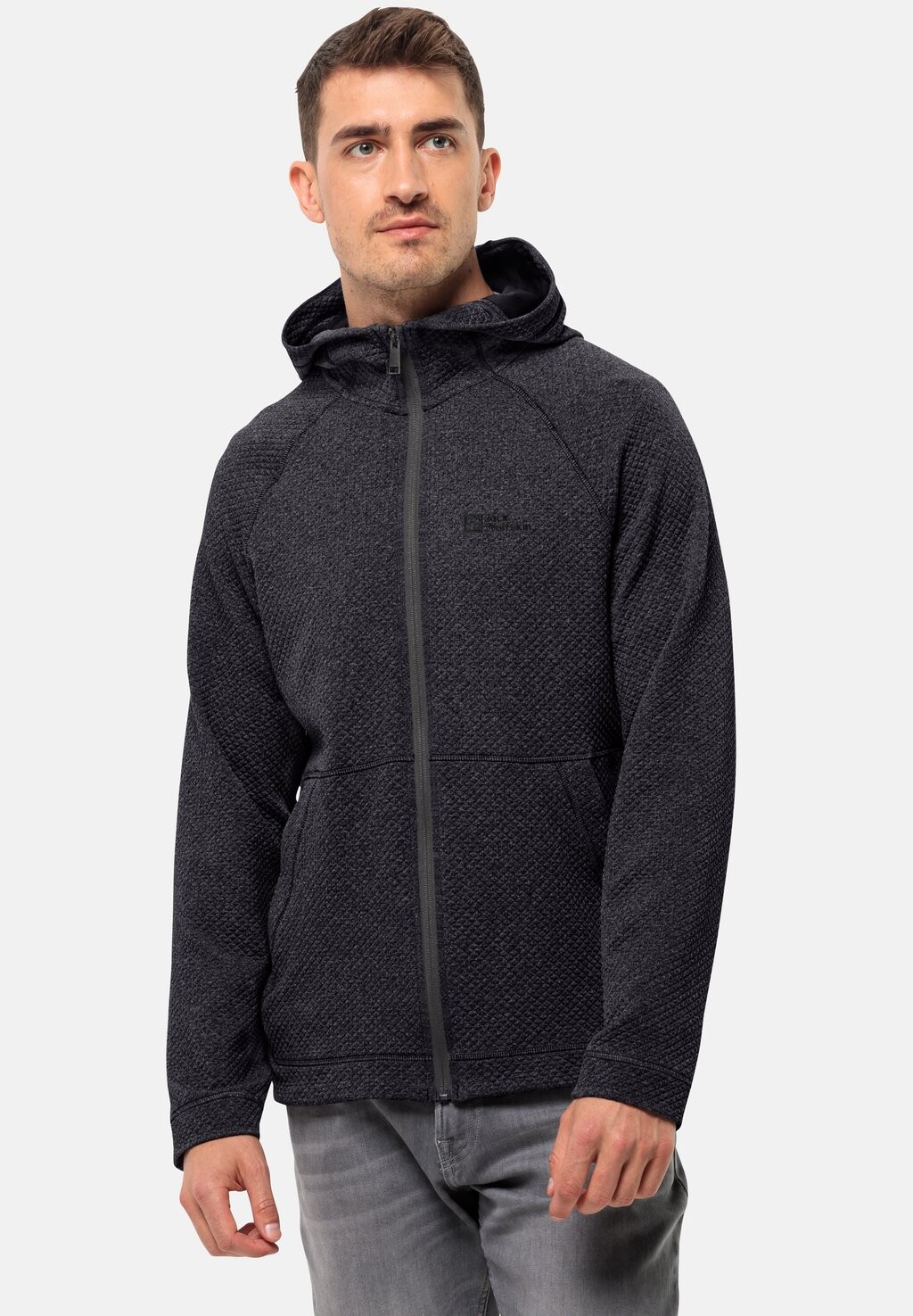 

Флисовая куртка FERNWEH HOODED Jack Wolfskin, цвет black