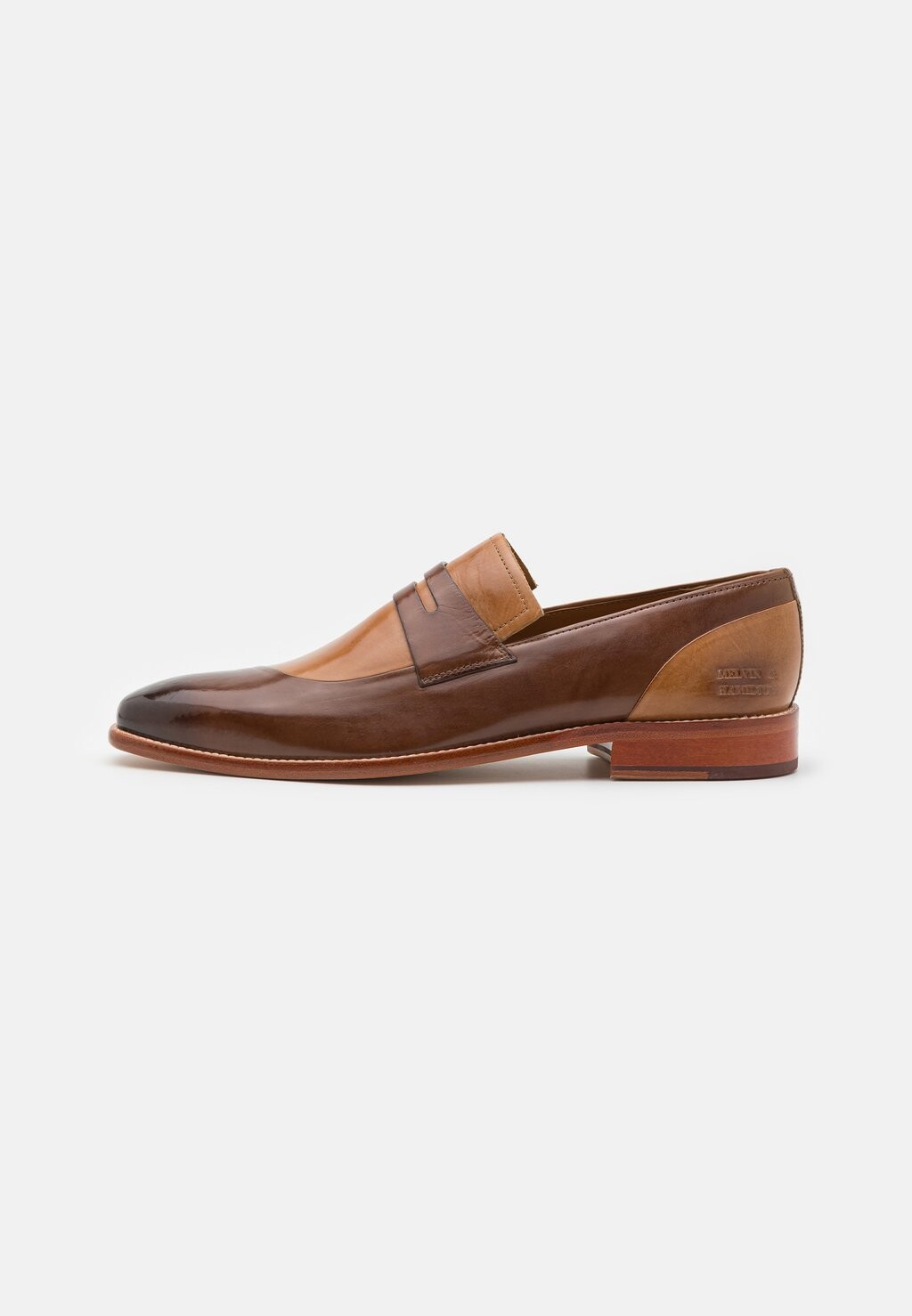 

Слипоны Leonardo 46 Melvin & Hamilton, цвет nougat/sand/rich tan