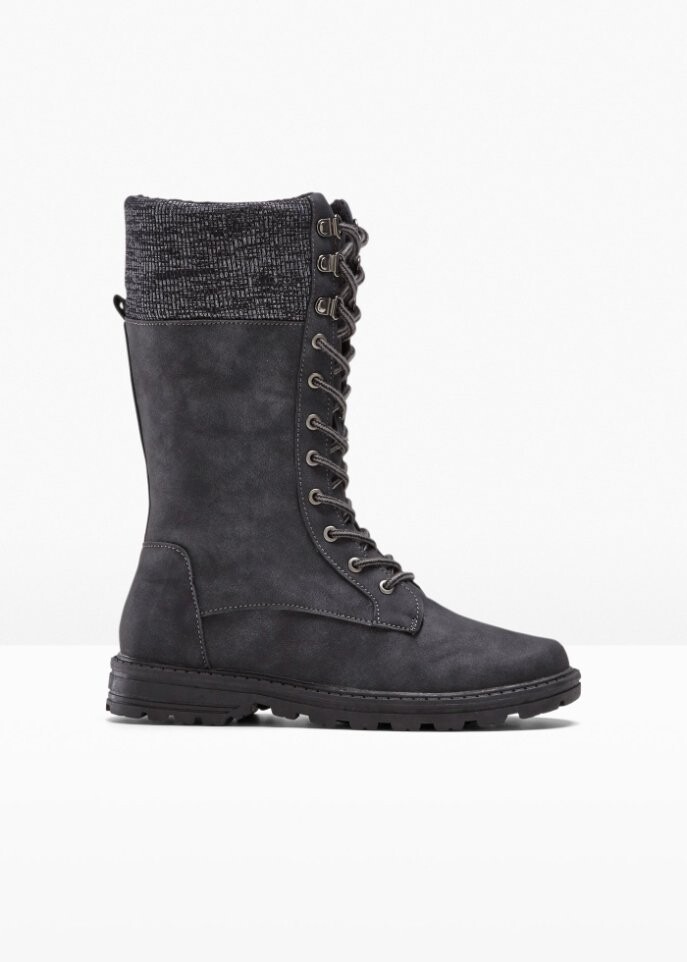 

Ботинки на шнуровке John Baner Jeanswear, черный