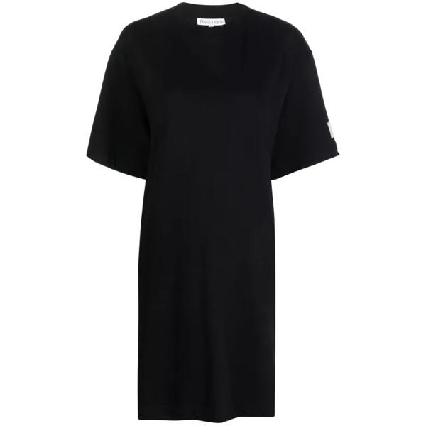 

Платье logo patch mini dress J.W. Anderson, черный