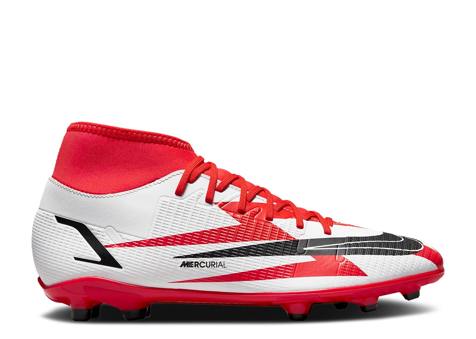 Кроссовки Nike Mercurial Superfly 8 Club Cr7 Mg 'Chile Red', красный