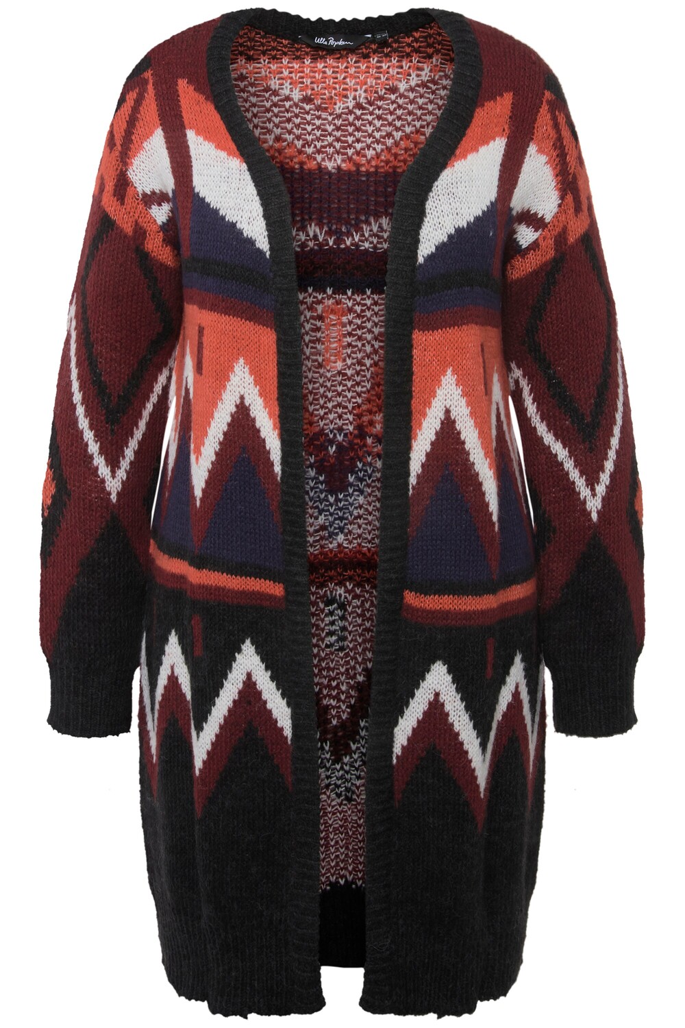 

Толстовка Ulla Popken Strickjacke, черный