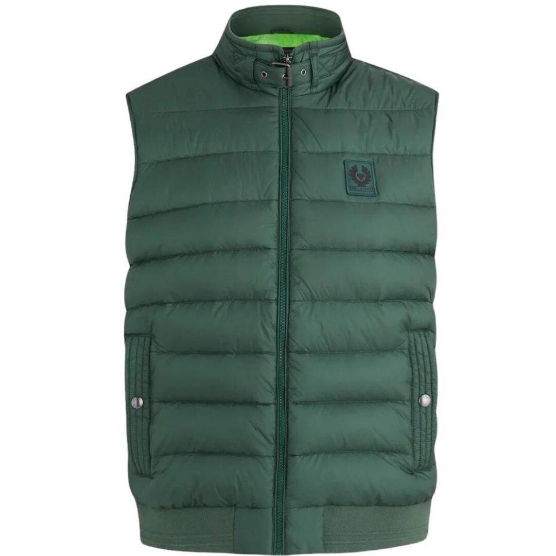 

Жилет в тон Atlas Зеленая пуховая куртка Belstaff, зеленый