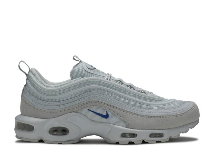 

Кроссовки Nike AIR MAX PLUS 97 'PLATINUM BLUE', платиновый, Серый