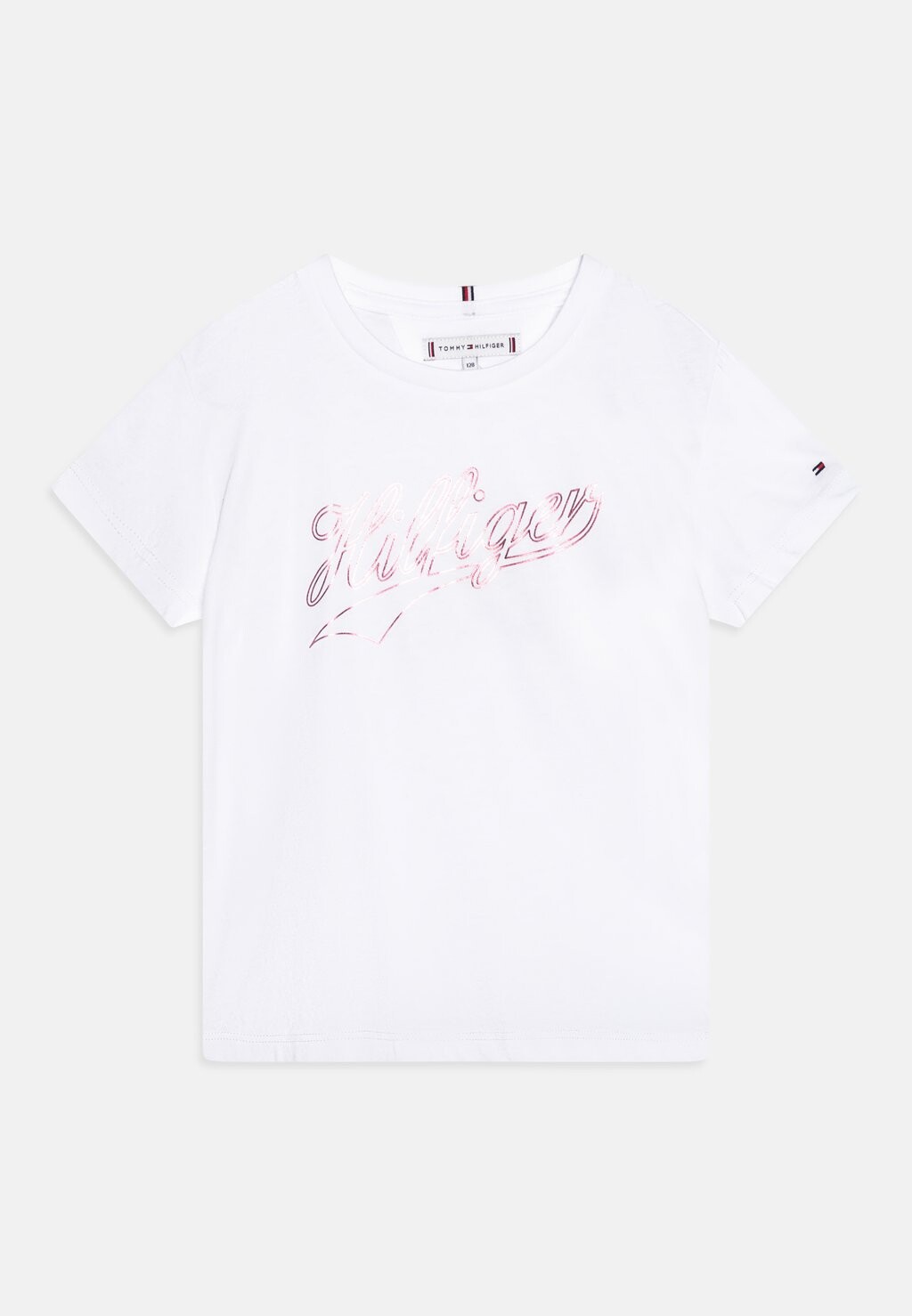 

Футболка с принтом Script Tee Tommy Hilfiger, белый