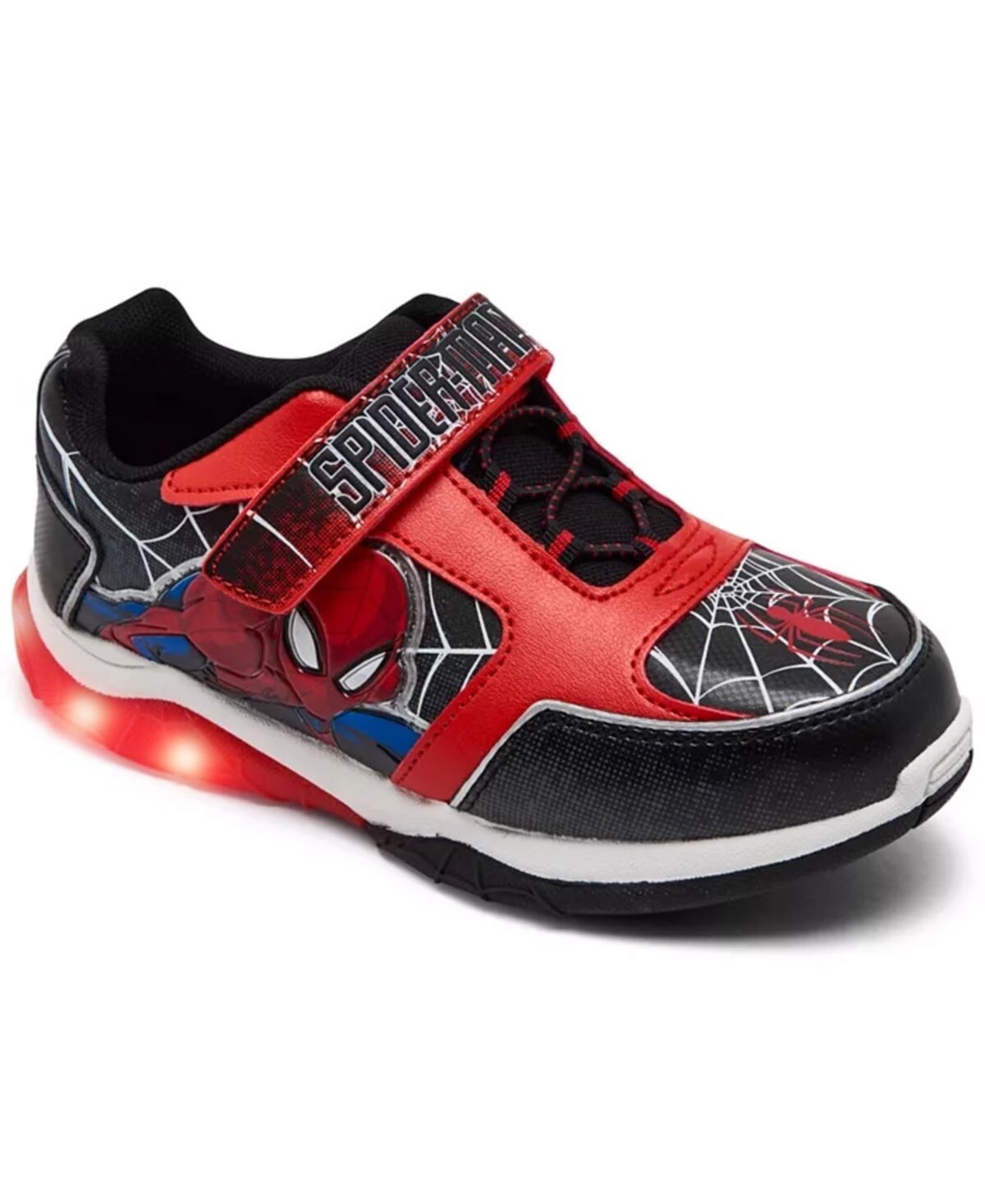 

Повседневные кроссовки Little Boys Spider-Man Stay Put от Finish Line Marvel