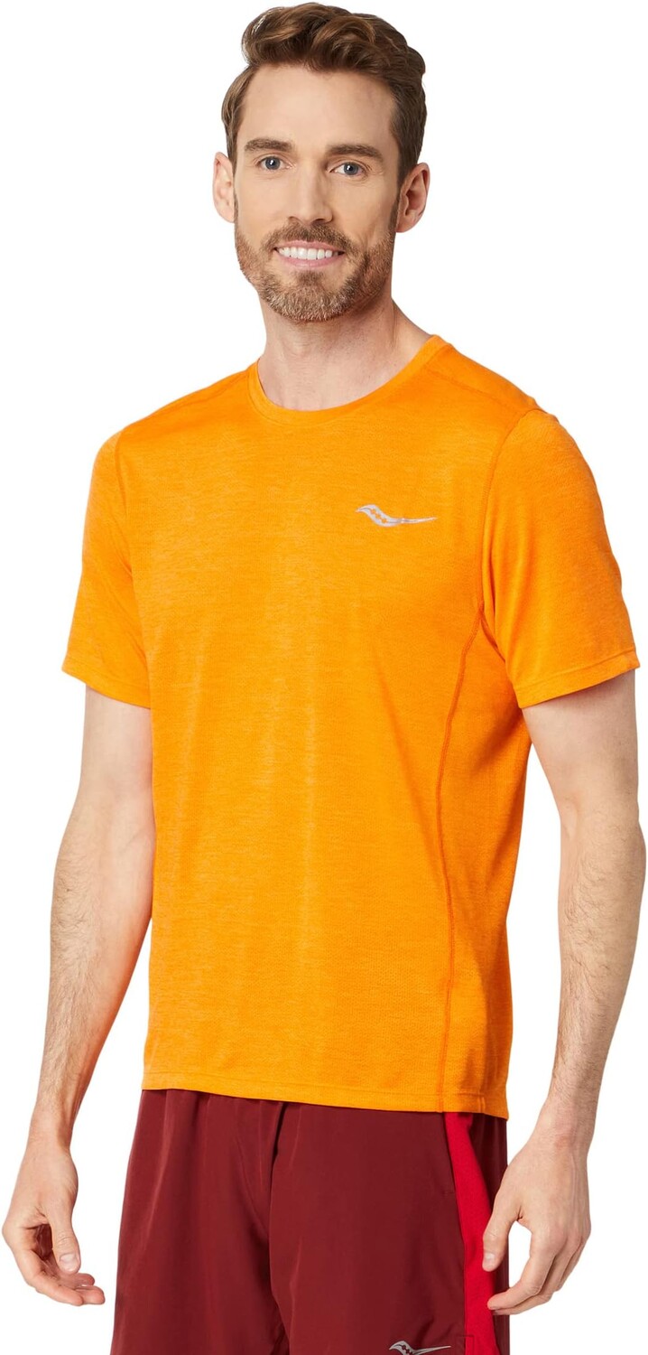 

Секундомер с коротким рукавом Saucony, цвет Marigold Heather