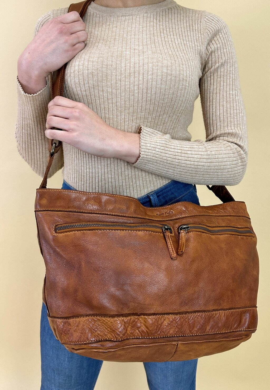 

Сумка через плечо NYRA Gusti Leder, цвет braun