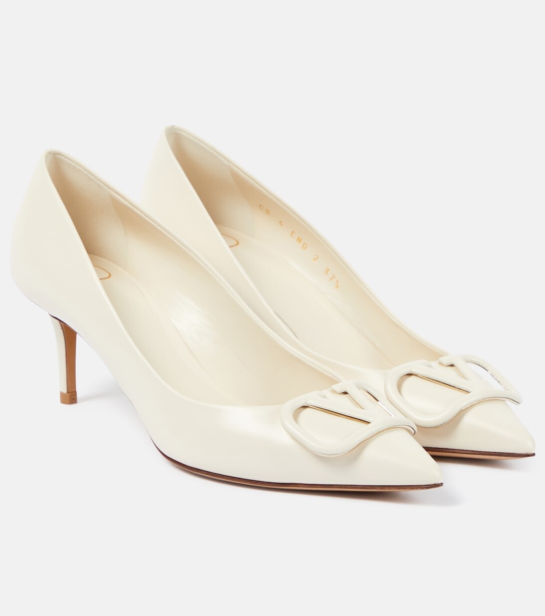 

Кожаные туфли vlogo 60 Valentino Garavani, белый