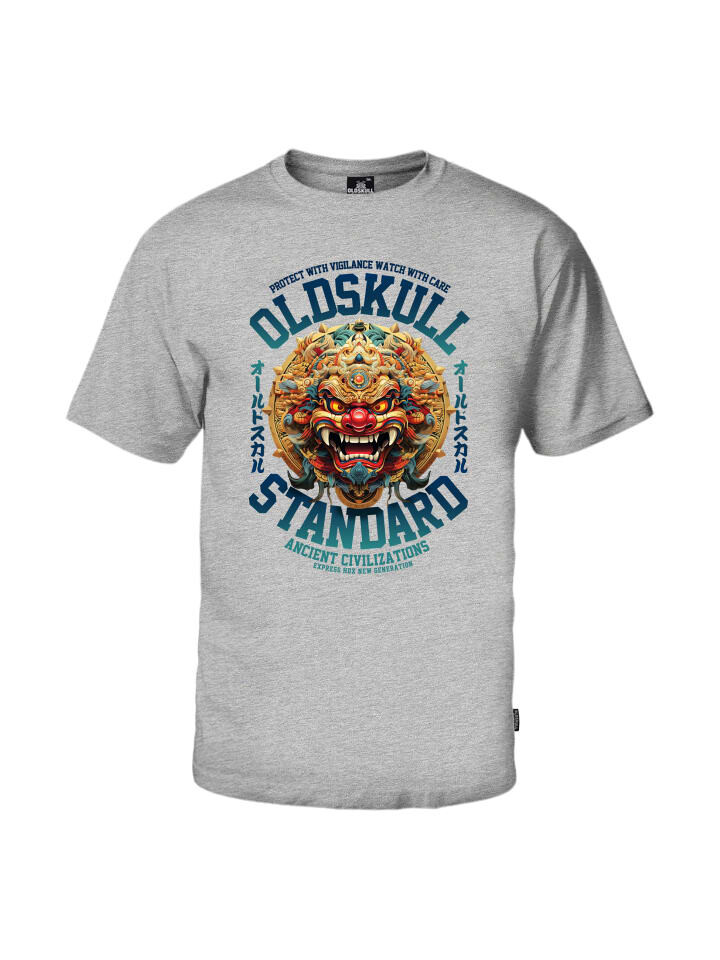 

Футболка OLDSKULL Xtreme Ancient Mask Logo Graphic, серый