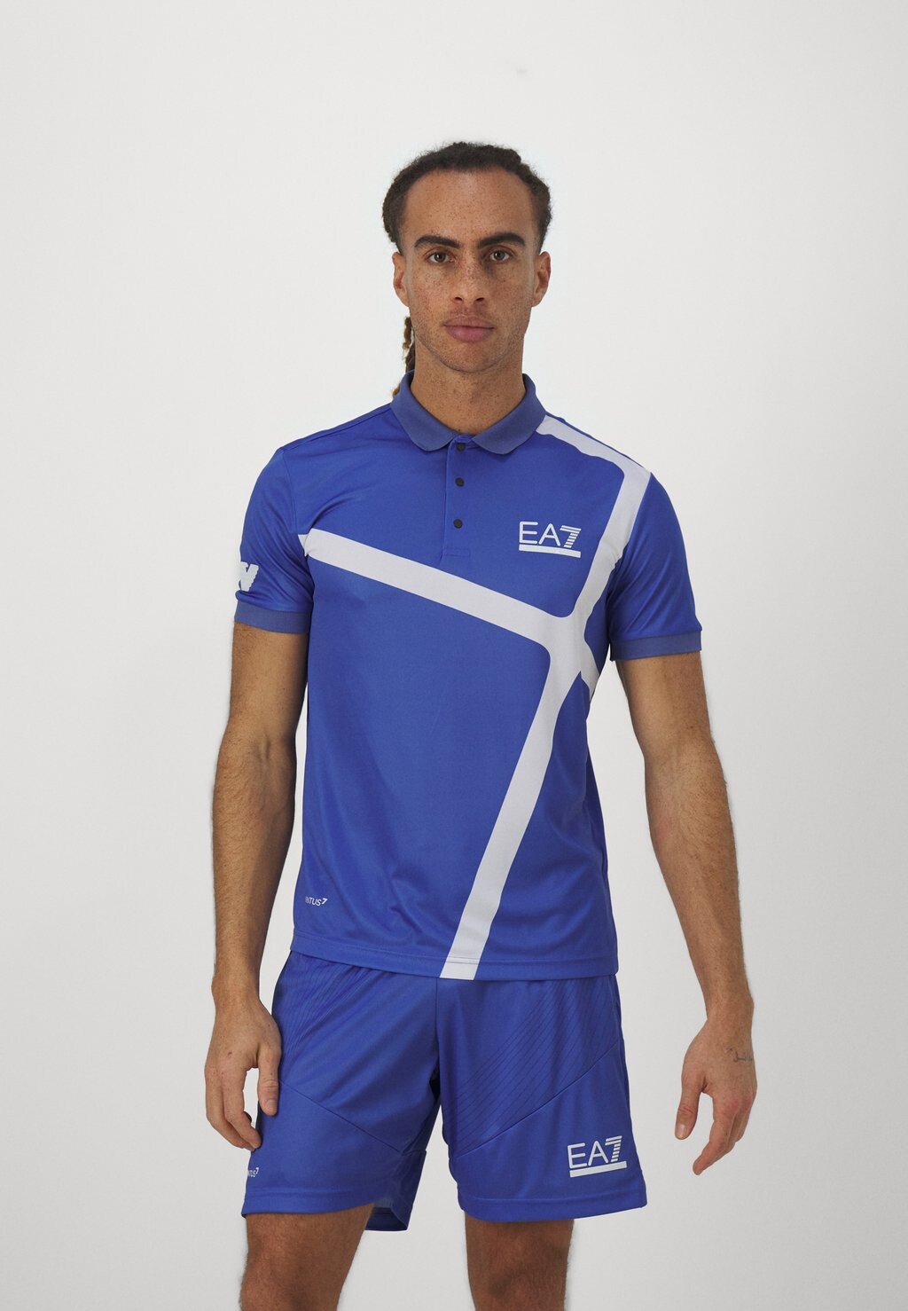 

Спортивная футболка TENNIS PRO GRAPHIC EA7 Emporio Armani, цвет marlin