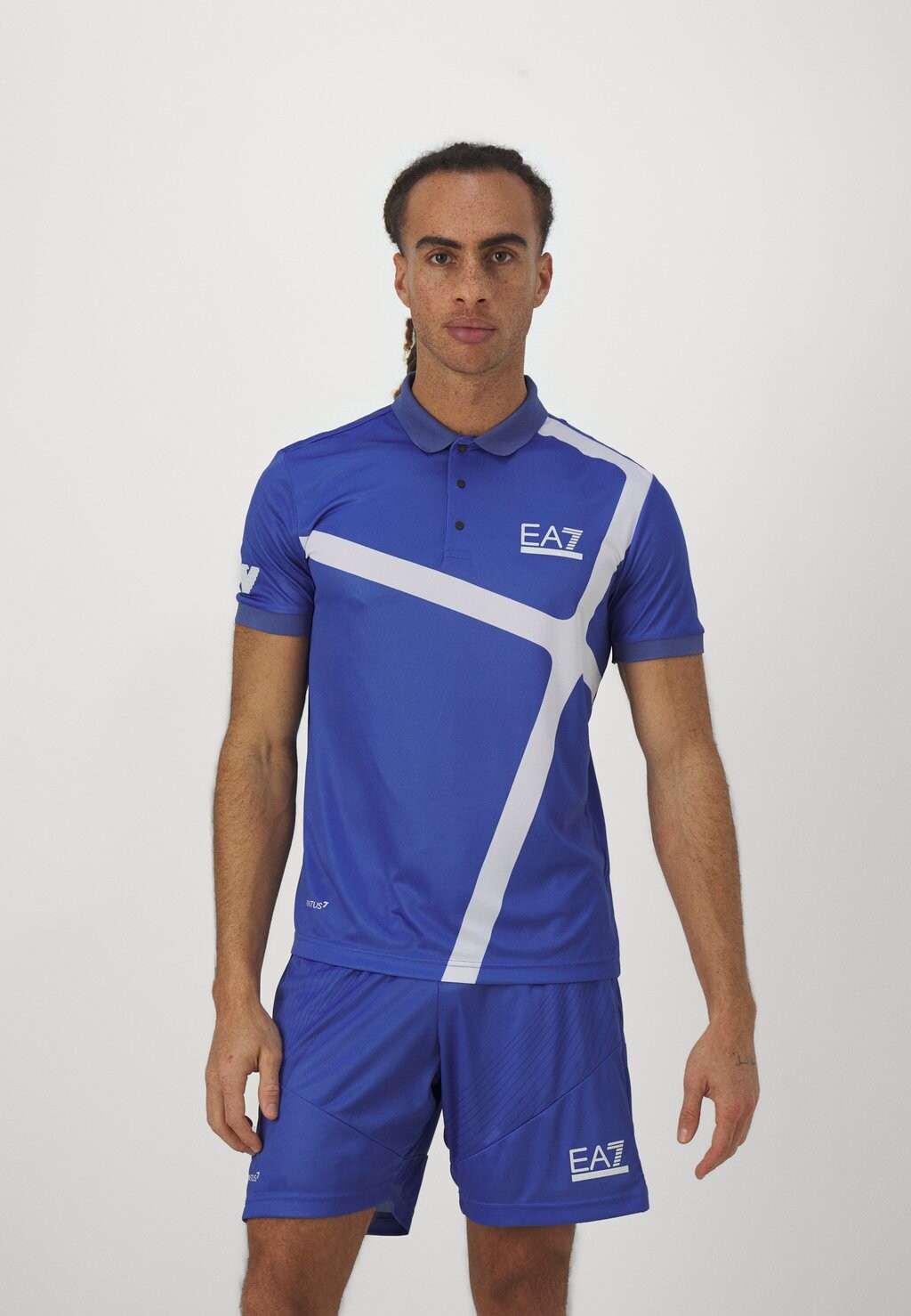 Спортивная футболка TENNIS PRO GRAPHIC EA7 Emporio Armani, цвет marlin