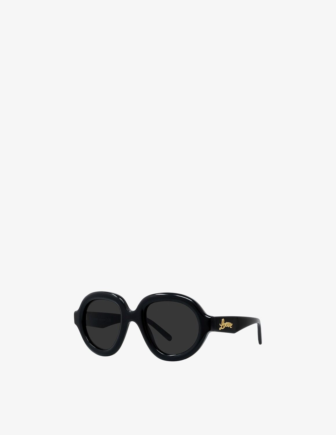 

Солнцезащитные очки-авиаторы LW40105I LOEWE, цвет Shiny Black / Smoke