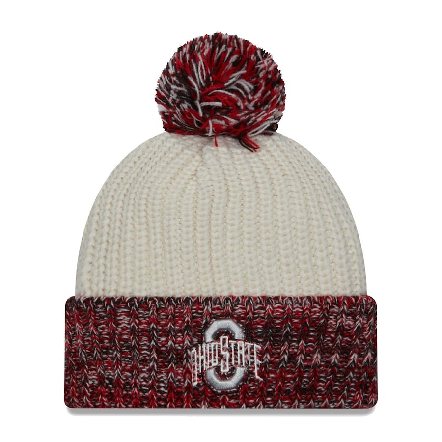 

Шапка New Era Ohio State Buckeyes, кремовый