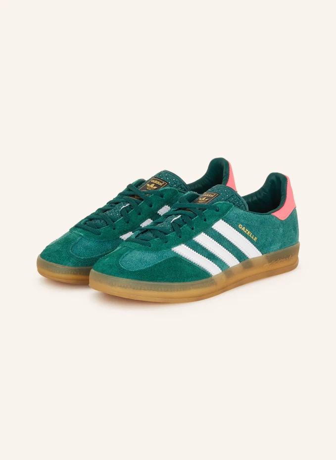

Кроссовки газель Adidas, зеленый