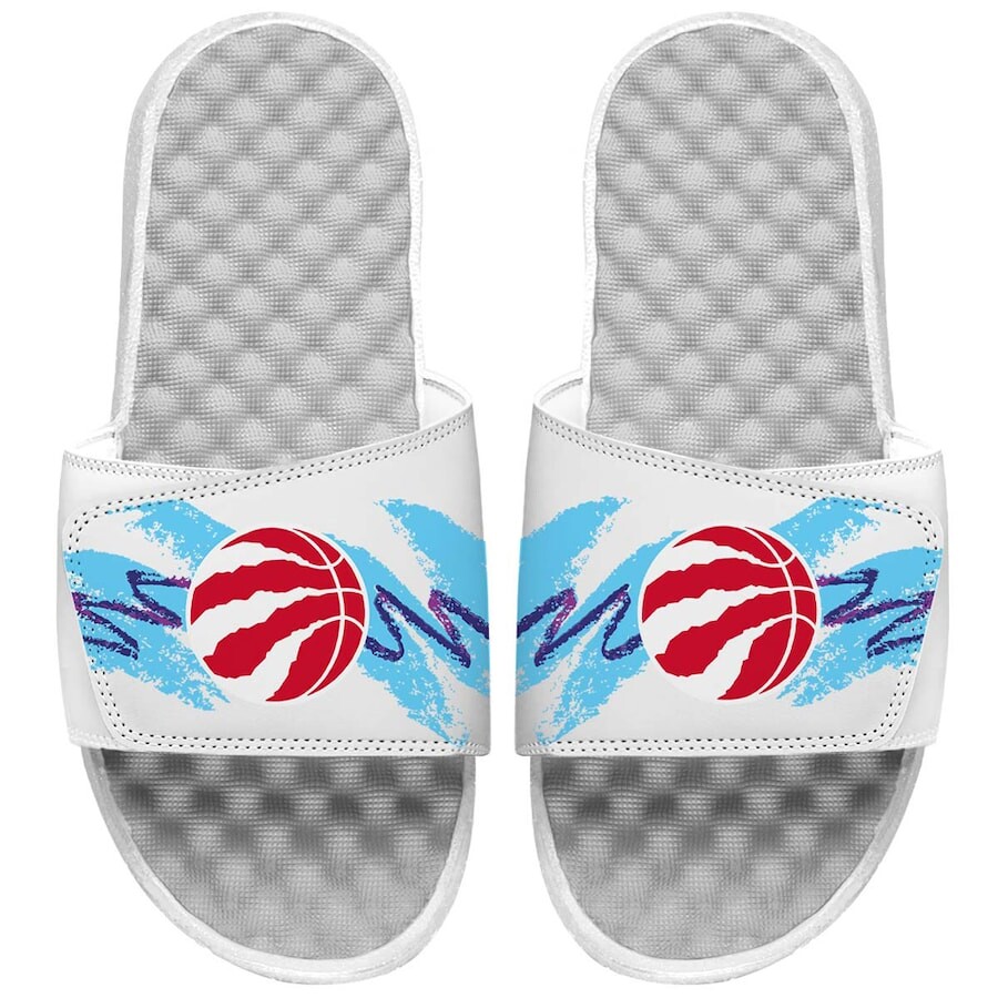 

Шлепанцы ISlide Toronto Raptors, белый