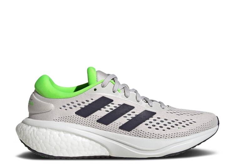 

Кроссовки Adidas SUPERNOVA 2.0 J 'DASH GREY SOLAR GREEN', серый