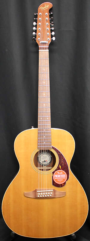 

Акустическая гитара Fender Villager 12 String Concert Acoustic Electric Guitar Natural w/Gigbag