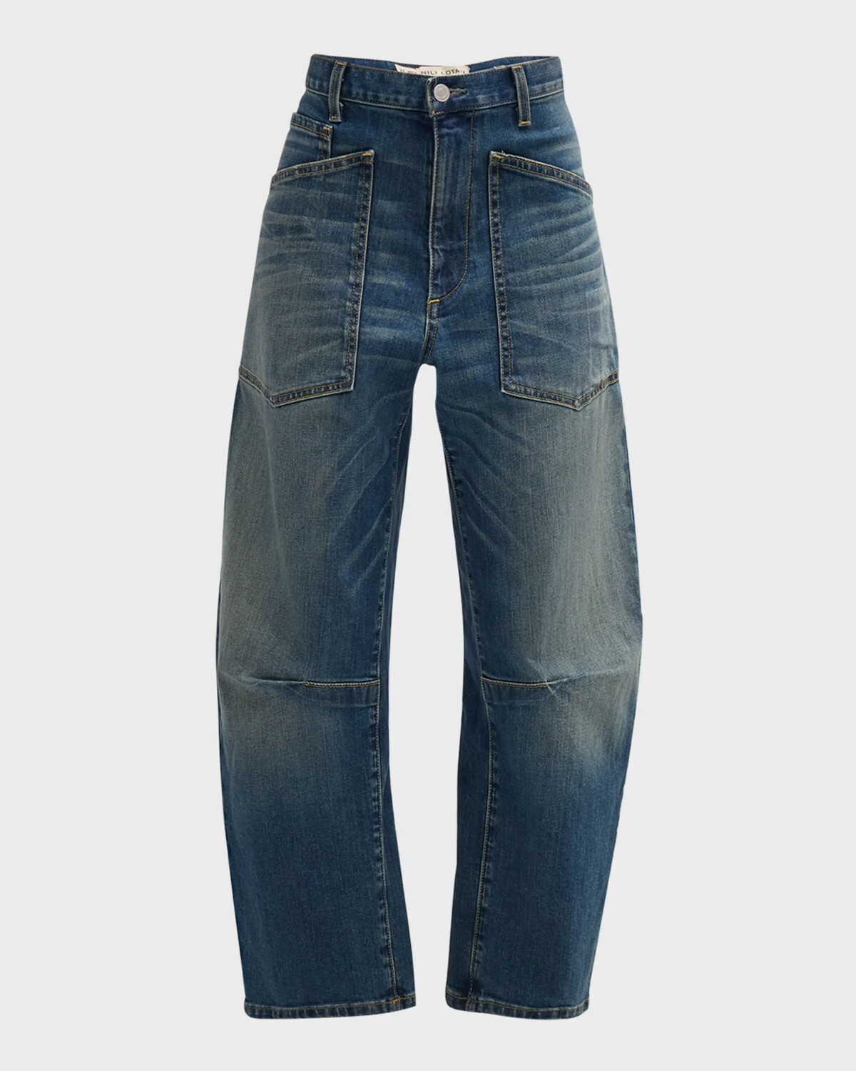

Укороченные джинсы Shon Nili Lotan, цвет Classic Wash