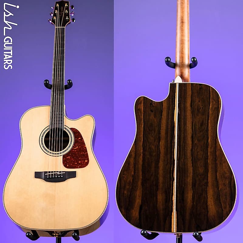 Акустическая гитара Takamine GD90CE-ZC Dreadnought Acoustic-Electric Guitar Ziricote Natural электроакустическая гитара takamine gn93ce natural