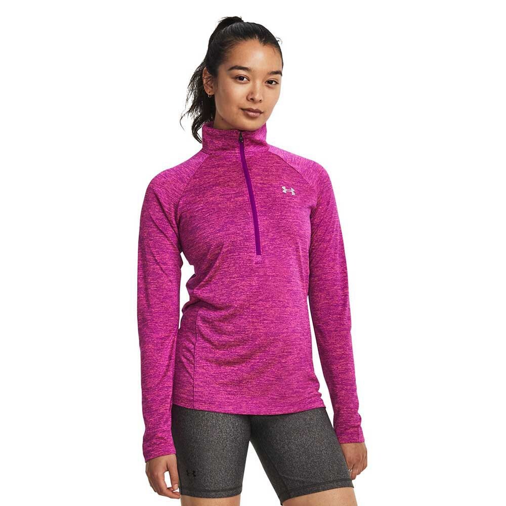 

Толстовка Under Armour Tech Twist Half Zip, розовый