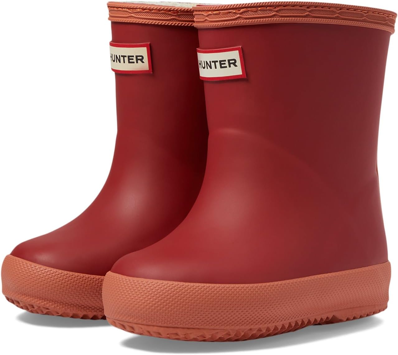 

Ботинки Hunter Original First Classic Insulated Boot, цвет Vital Burgundy/Red Flurry/White Willow