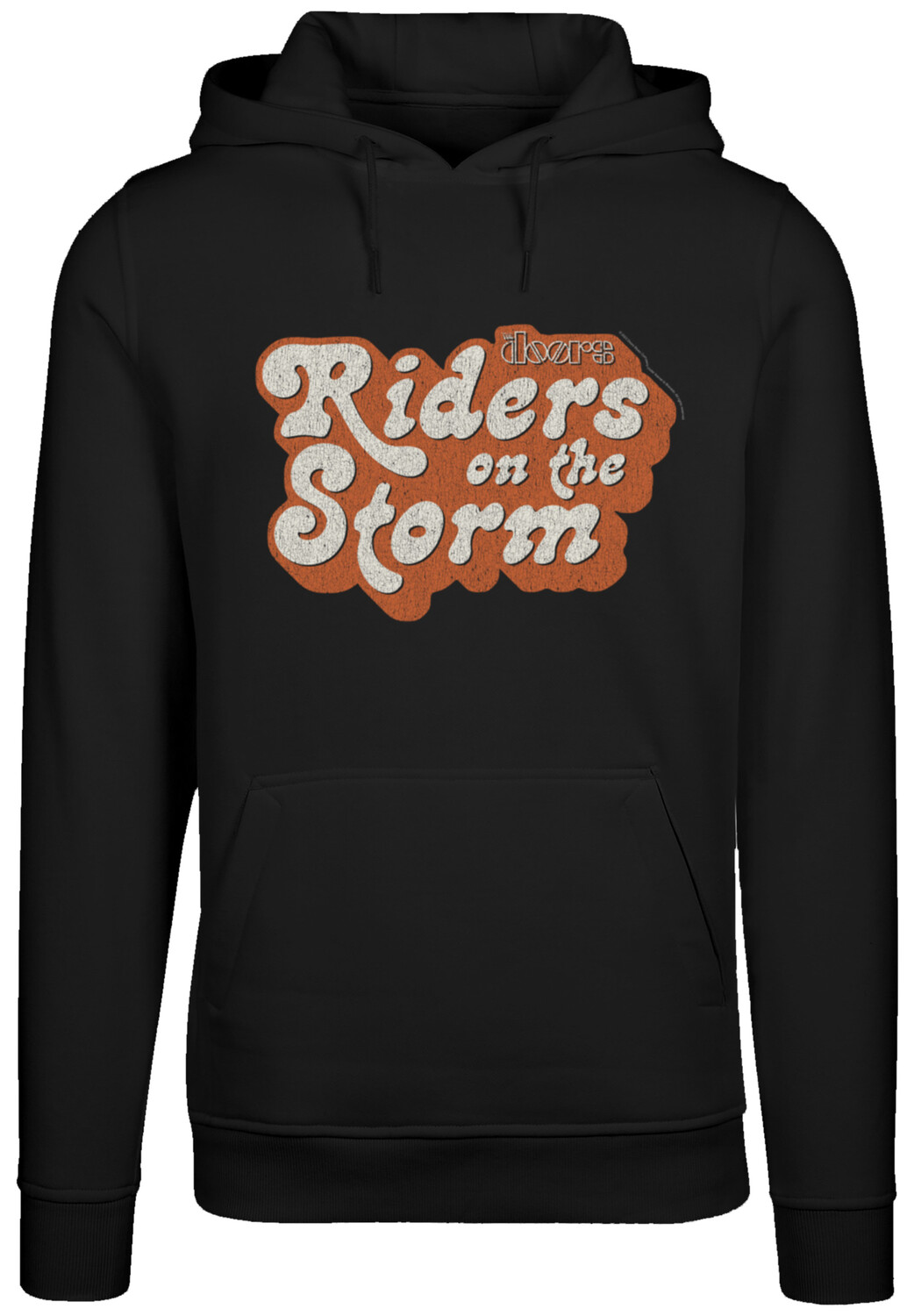 

Пуловер F4NT4STIC Hoodie The Doors Music Band Riders on the Storm Logo, черный