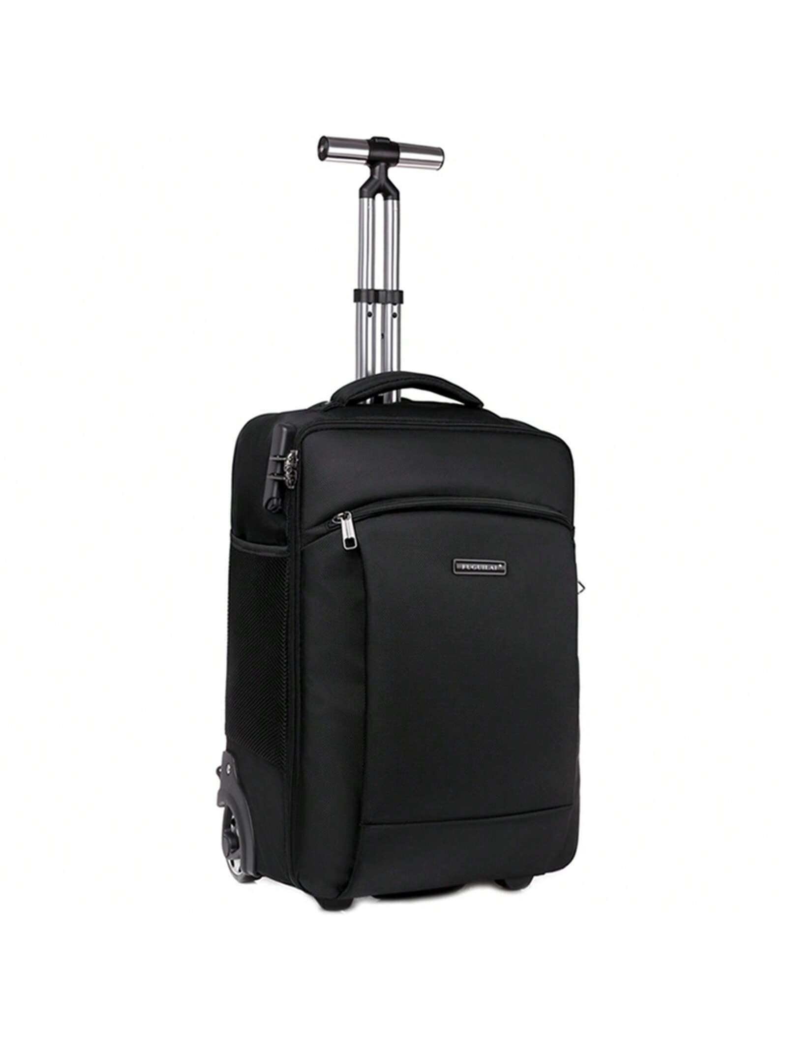 Рюкзак на колесиках, 17,3-дюймовый рюкзак для ноутбука на колесиках, черный