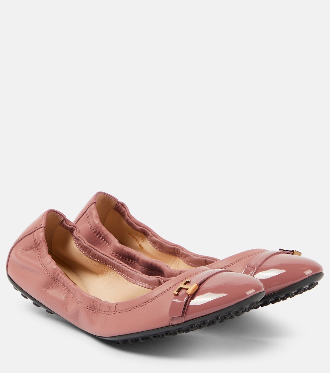 

Кожаные балетки dee Tod'S, фиолетовый