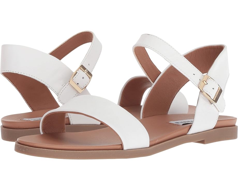 

Сандалии Steve Madden Dina Sandal, цвет White Leather