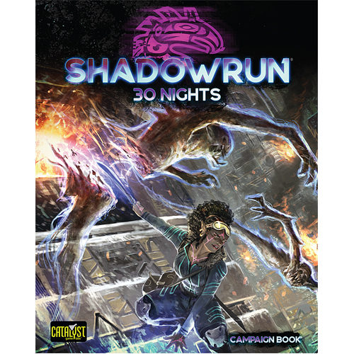Книга Shadowrun: 30 Nights Catalyst Game Labs shadowrun returns