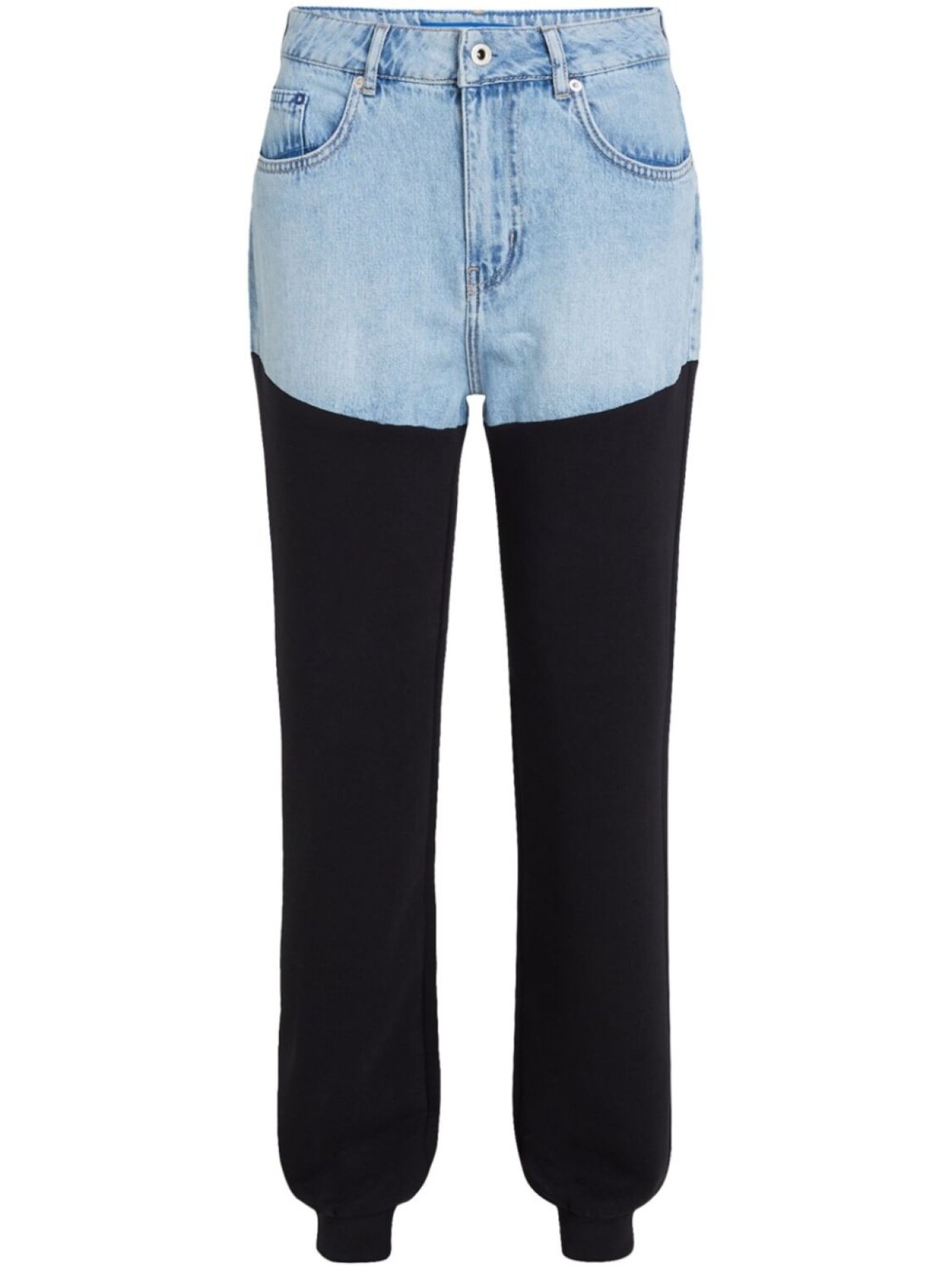 

Karl Lagerfeld Jeans брюки со вставками, синий