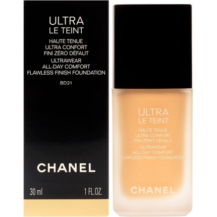 

Chanel Ultra Le Teint Ultrawear Flawless Foundation BD21 Светлый средний золотой 1 унция