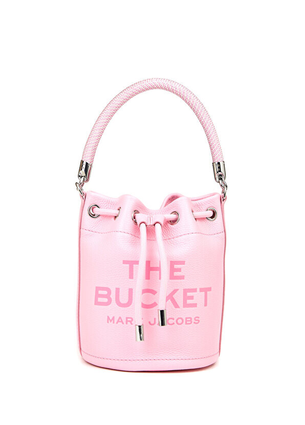

Розовая женская кожаная сумка на шнурке Marc Jacobs