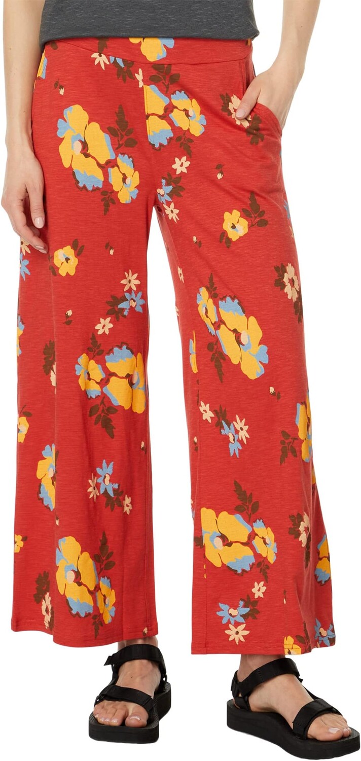 

Широкие брюки Chaka Toad&Co, цвет Winterberry Floral Print