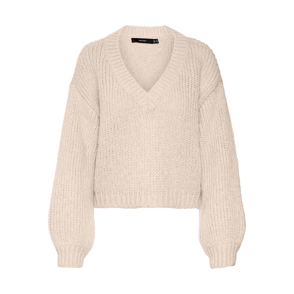 

Свитер Vero Moda Maybe V Neck, бежевый