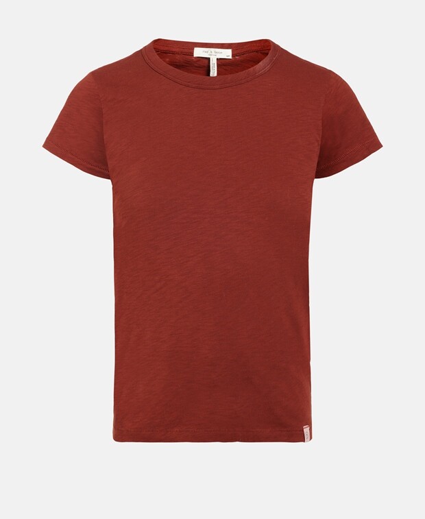 

Футболка Rag & Bone, бордовый