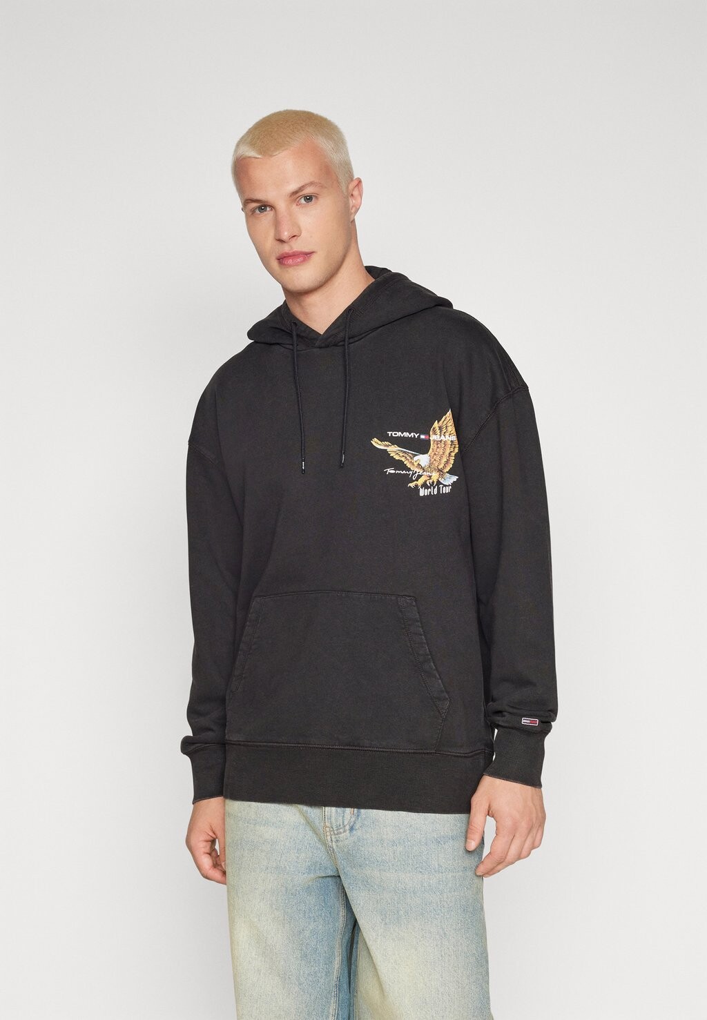 

Толстовка VINTAGE EAGLE HOODIE Tommy Jeans, черный