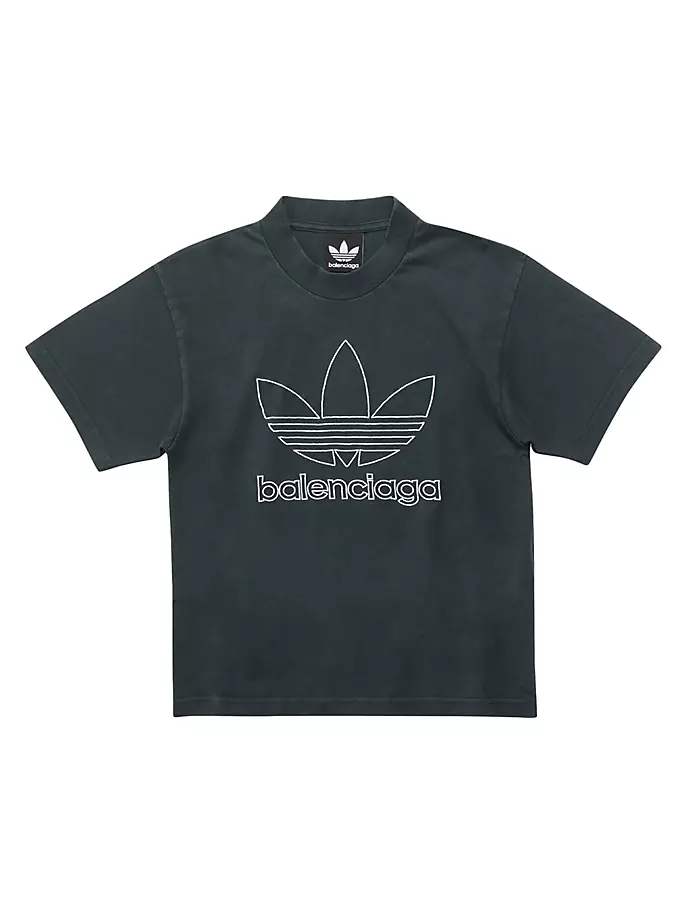 

Детская футболка Balenciaga/Adidas Balenciaga, белый