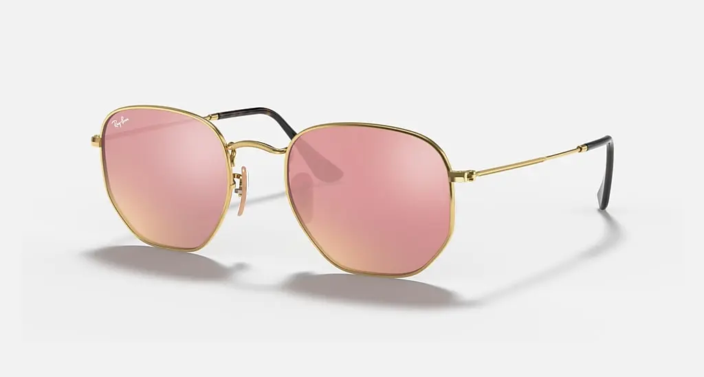

Солнцезащитные очки Ray-Ban HEXAGONAL FLAT LENSES, бронзовый
