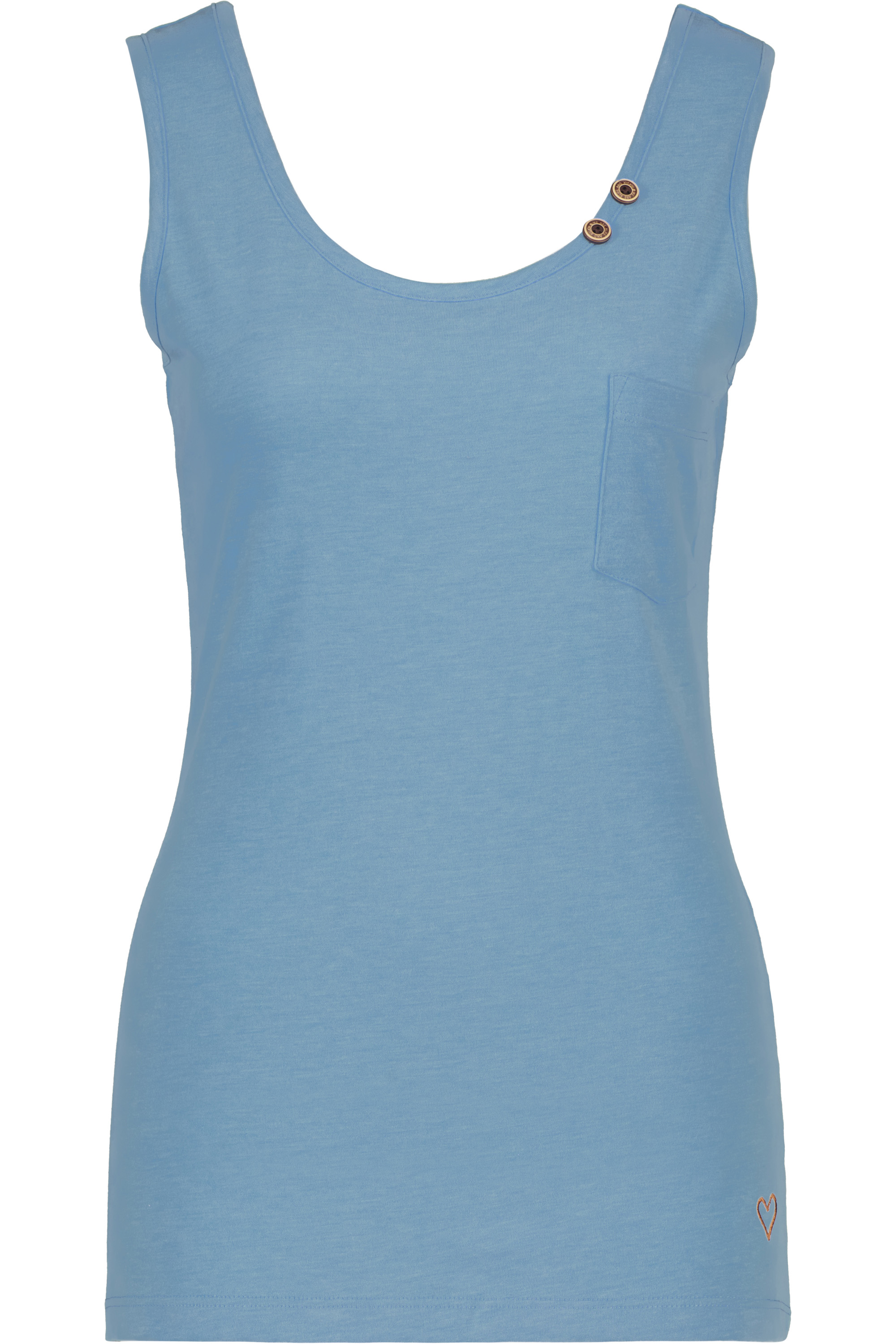 

Топ alife and kickin Tank, Shirt JennyAK A, цвет fjord melange