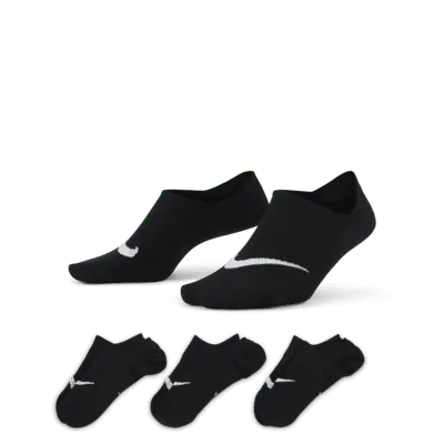 

Носки Nike Everyday Plus Lightweight, черный/белый