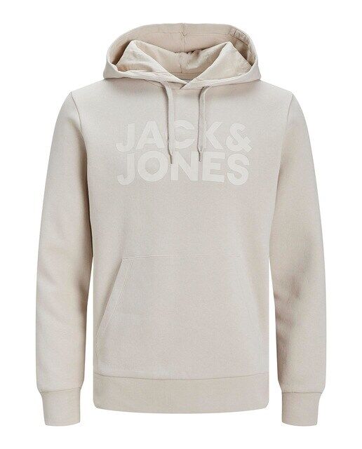 

Мужская толстовка с капюшоном Jack & Jones, бежевый