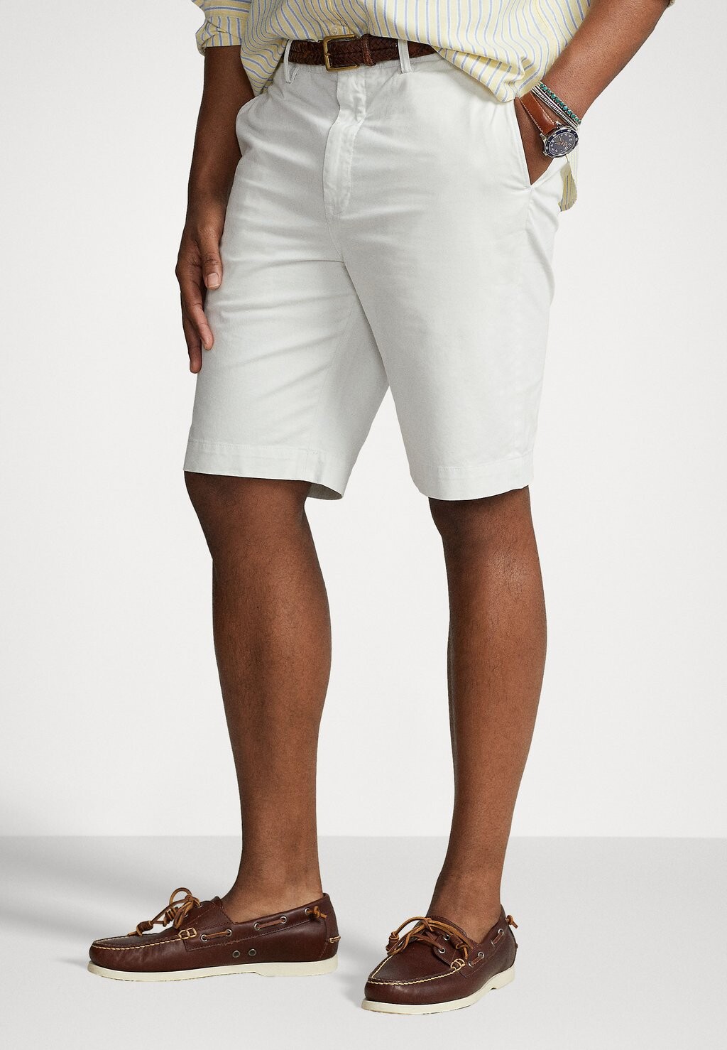 

Шорты FLAT Polo Ralph Lauren Big & Tall, белый