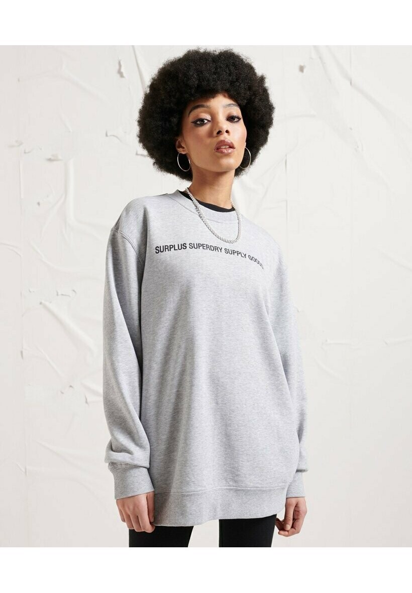 

Толстовка Superdry УНИСЕКС ENERGY SURPLUS CREW, цвет grey marl