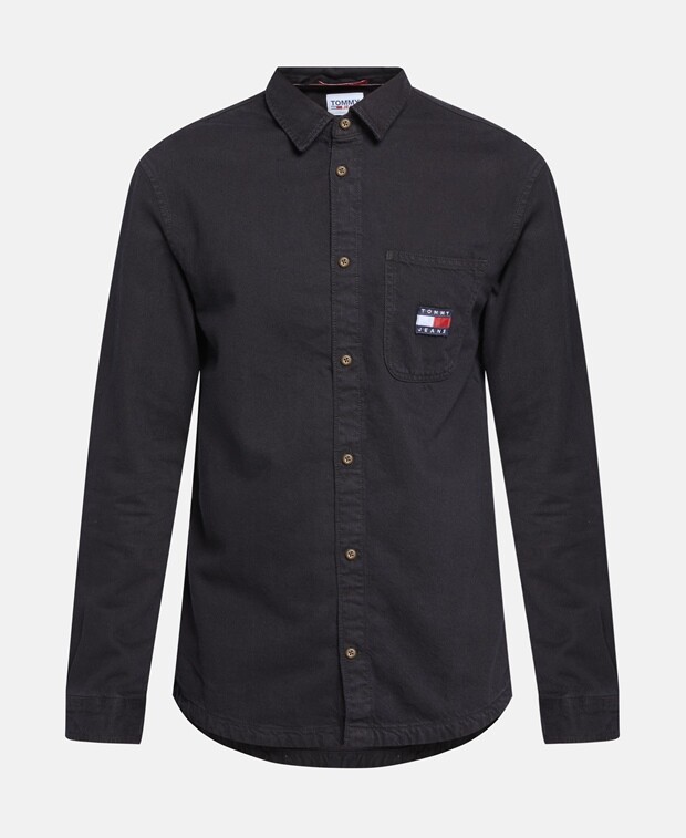 

Джинсовая рубашка Tommy Hilfiger, черный
