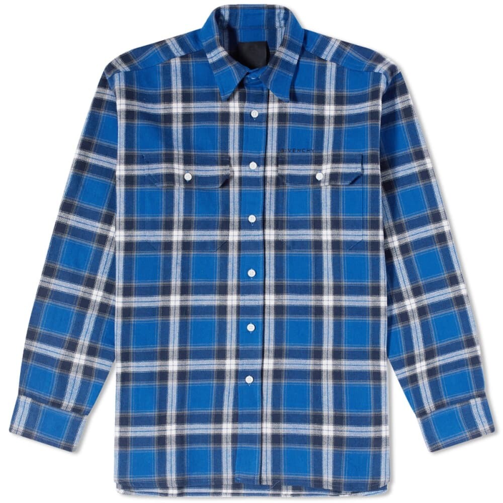 

Рубашка «Lumberjack» от Givenchy, синий