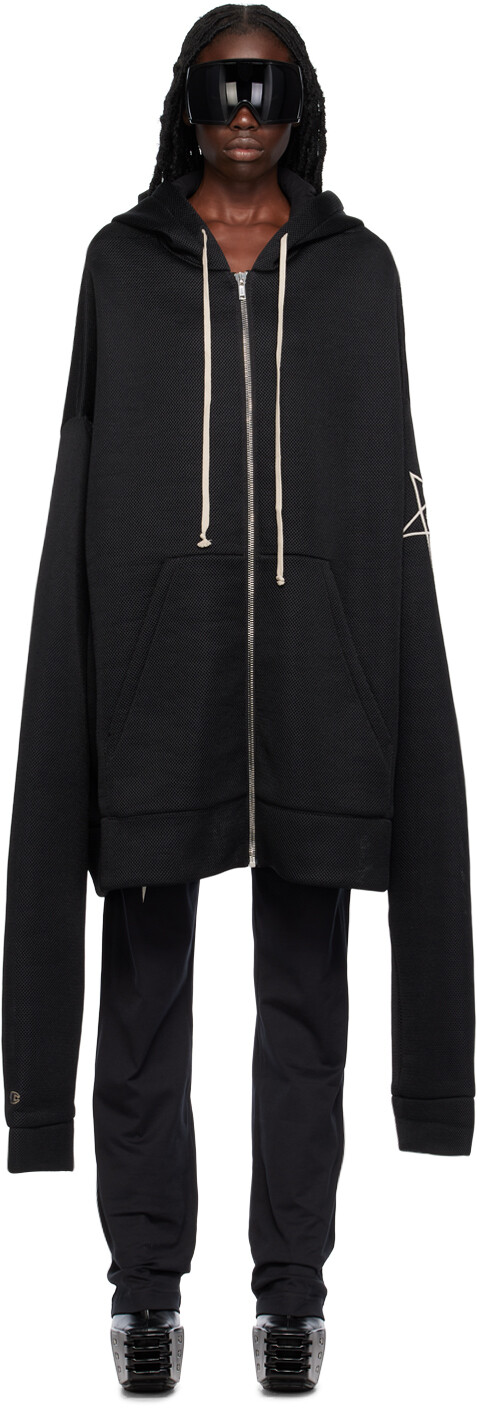 

Черная толстовка с защитой от насекомых Champion Edition Rick Owens, Черный
