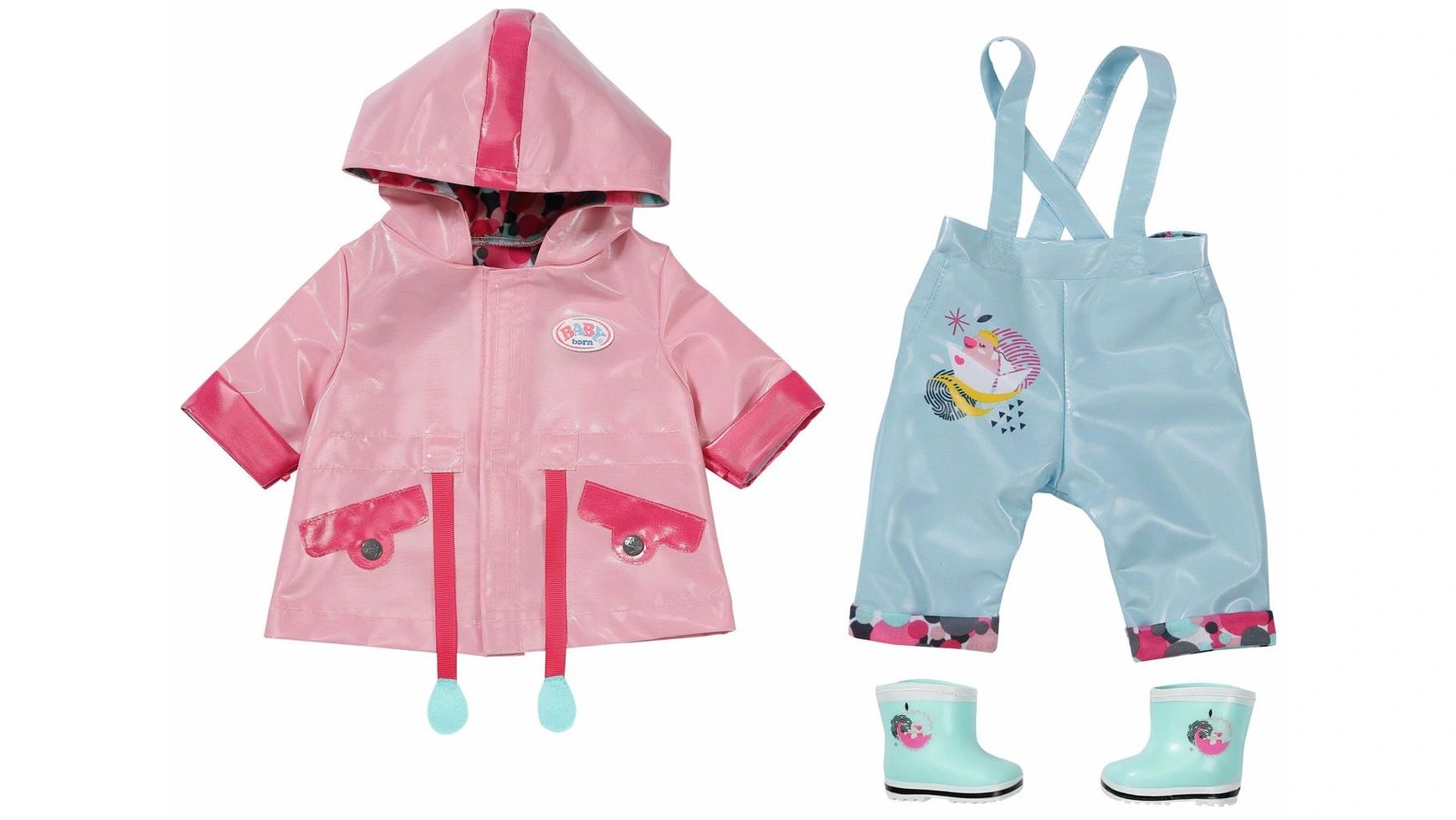 Zapf Creation Дождевик Baby Born Deluxe, 43 см 832578