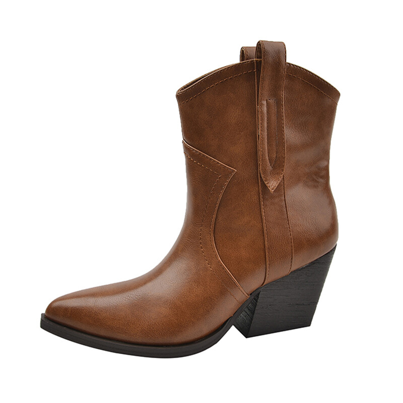 

Ботинки Martin Boot женские Flore, цвет Brown Fleece-lined